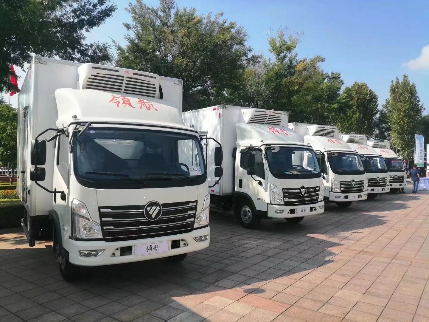 福田時代冷藏車生態(tài)食材供應(yīng)鏈首批交車儀式