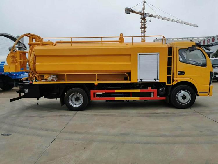 推薦一款小區物業市政工程皆可使用的高壓清洗吸污車車型