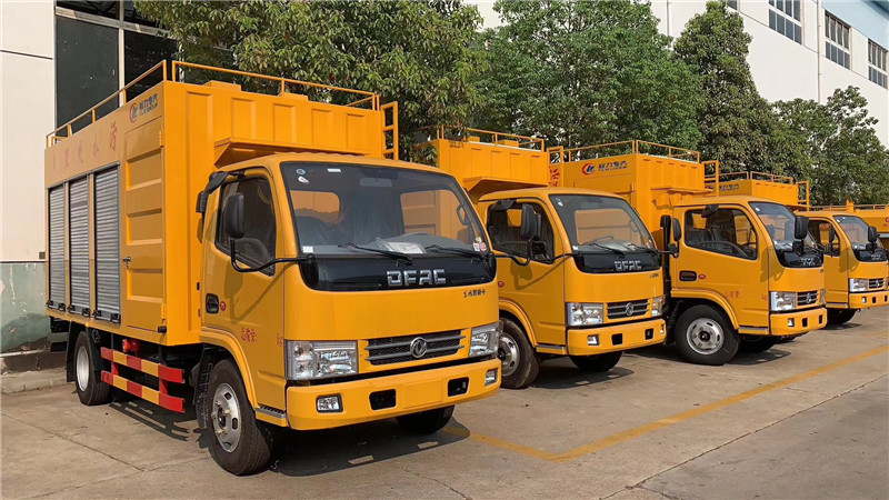 東風凱普特清洗吸污車配置全新國六朝柴發動機更方便、更快捷