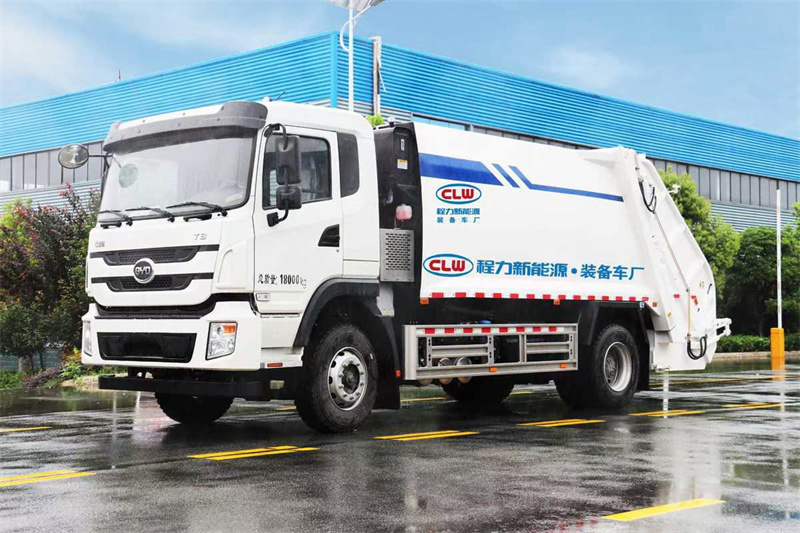 12方比亞迪T8純電動壓縮垃圾車