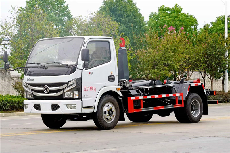 東風6方建筑勾臂垃圾車