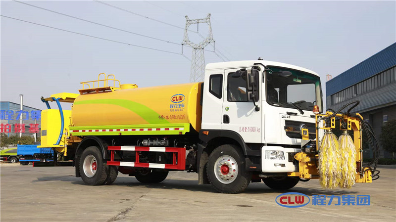 防撞車、護欄清洗車、灑水車三合一